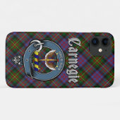 Coques Case-Mate iPhone Carnegie Clan Badge & Tartan Téléphone Case (Dos (Horizontal))
