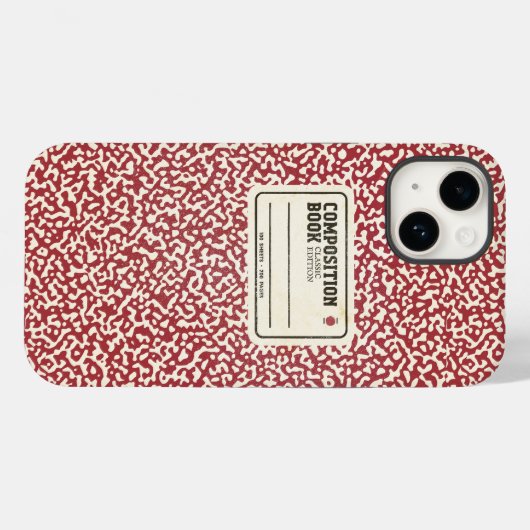 Coques Case-Mate iPhone Carnet de composition magenta Coque-coque iphone d (Verso (horizontal))