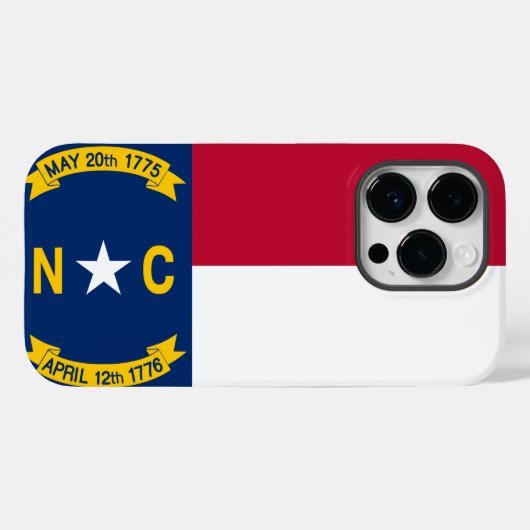 Coques Case-Mate iPhone Caroline du Nord (Verso (horizontal))