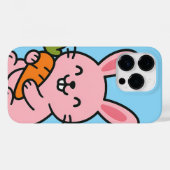 Coques Case-Mate iPhone Carotte Mignonne Lapin Manger - Adorable Rabbit Té (Verso (horizontal))