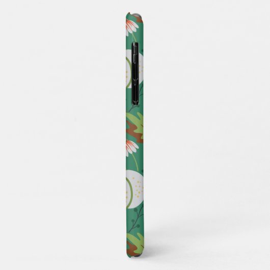 Coques Case-Mate iPhone Carottes et champignons motifs sans soudure citrou (Dos/Gauche)