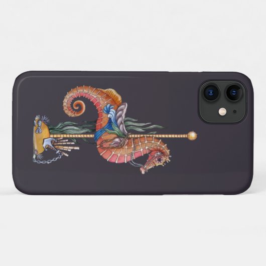 Coques Case-Mate iPhone Carousel Seahorse (Dos (Horizontal))
