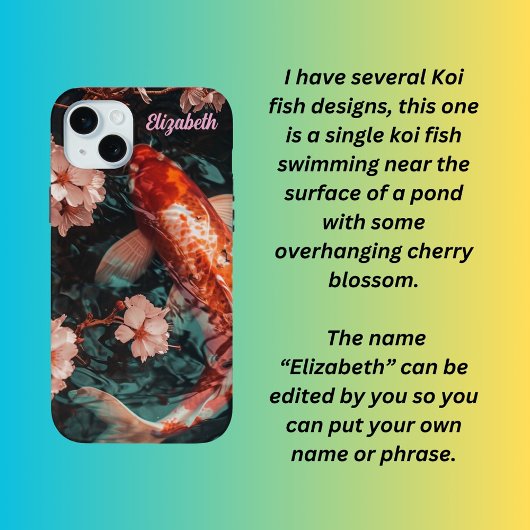 Coques Case-Mate iPhone Carpe de Koi
