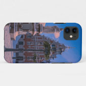 Coques Case-Mate iPhone Carré de la mairie de Riga en hiver (Dos (Horizontal))