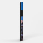 Coques Case-Mate iPhone Carré de la mairie de Riga en hiver (Dos/Droite)