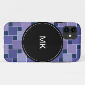 Coques Case-Mate iPhone Carré de l'Améthyste (Dos (Horizontal))