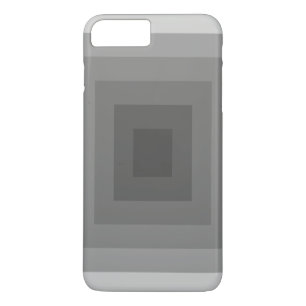 Coques Pour iPhone Carré Géométrique Noir