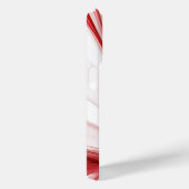 Coques Case-Mate iPhone Carré liquide moderne moutarde rouge et blanc (Verso / Droite)