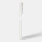 Coques Case-Mate iPhone Carré liquide moderne moutarde rouge et blanc (Verso / Droite)