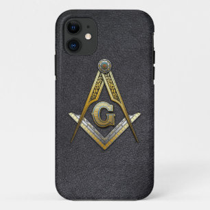 Etui iPhone Case-Mate Carré maçonnique et compas