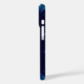 Coques Case-Mate iPhone CARRÉ MAGIC 33 MONOGRAM Turquoise, Aqua Blue Turqu (Verso / Gauche)