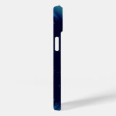 Coques Case-Mate iPhone CARRÉ MAGIQUE 33 MONOGRAM Turquoise, Aqua Blue Tur (Verso / Droite)