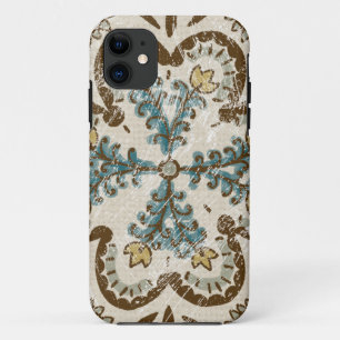 Coque iPhone 11 Carré Non-Embelli II de batik