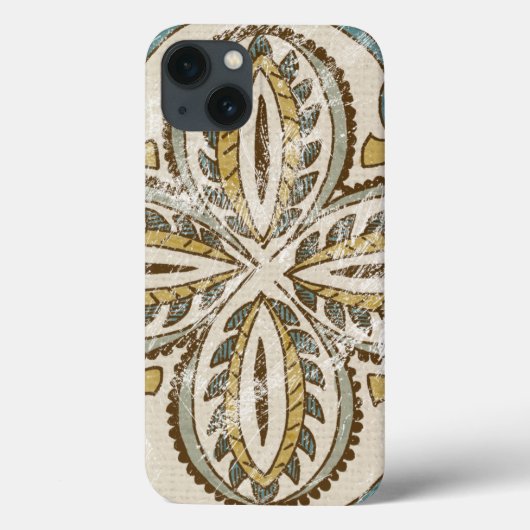 Coques Case-Mate iPhone Carré Non-Embelli III de batik (Verso)