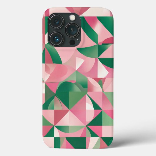 Coques Case-Mate iPhone carré rose rouge (Verso)