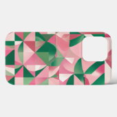 Coques Case-Mate iPhone carré rose rouge (Verso (horizontal))