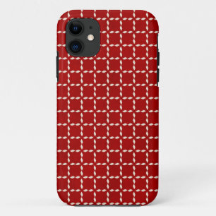 Coque iPhone 11 Carré rouge