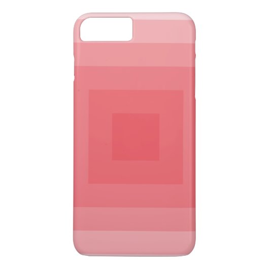 Coques Case-Mate iPhone Carré rouge géométrique (Dos)