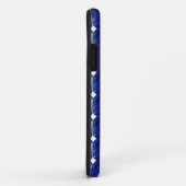 Coques Case-Mate iPhone Carré Sapphire Gemstone Blue (Dos/Droite)