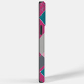 Coques Case-Mate iPhone carré vert rose (Verso / Droite)