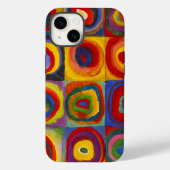 Coques Case-Mate iPhone Carré w Cercles concentrés 2 | Kandinsky | (Verso)