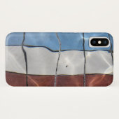Coques Case-Mate iPhone carreau d'eau abstrait (Dos (Horizontal))