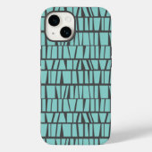 Coques Case-Mate iPhone Carreaux bleus (Verso)