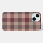 Coques Case-Mate iPhone Carreaux blushwood (Verso (horizontal))