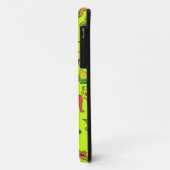 Coques Case-Mate iPhone Carreaux de Motif Animaux Abstraits (Dos/Gauche)