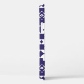 Coques Case-Mate iPhone Carreaux en azulejos décoratifs en céramique. util (Verso / Droite)