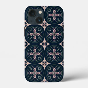 Case-Mate iPhone Case Carreaux Géométriques Floraux Terreux