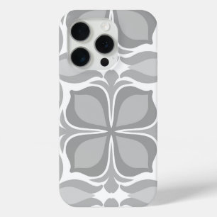 Coque iPhone 15 Pro Carreaux géométriques neutres