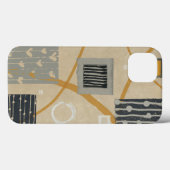 Coques Case-Mate iPhone Carreaux graphiques Abstraits (Verso (horizontal))