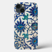 Coques Case-Mate iPhone Carreaux Iznik bleu (Verso)