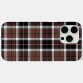 Coques Case-Mate iPhone Carreaux Marron (Verso (horizontal))