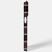 Coques Case-Mate iPhone Carreaux Marron (Verso / Droite)