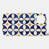 Coques Case-Mate iPhone Carreaux portugais - Azulejo Motif Design (Verso (horizontal))