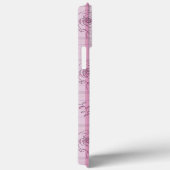 Coques Case-Mate iPhone Carreaux rose rose (Verso / Droite)