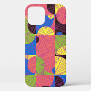 Case-Mate iPhone Case Carreaux vintages Retro Motif des années 1960