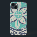Case-Mate iPhone Case Carrelage bleu Batik IV<br><div class="desc">Floral</div>