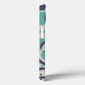 Coques Case-Mate iPhone Carrelage bleu Batik IV (Verso / Droite)