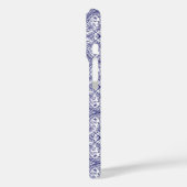 Coques Case-Mate iPhone Carrelage bleu méditerranéen (Verso / Gauche)