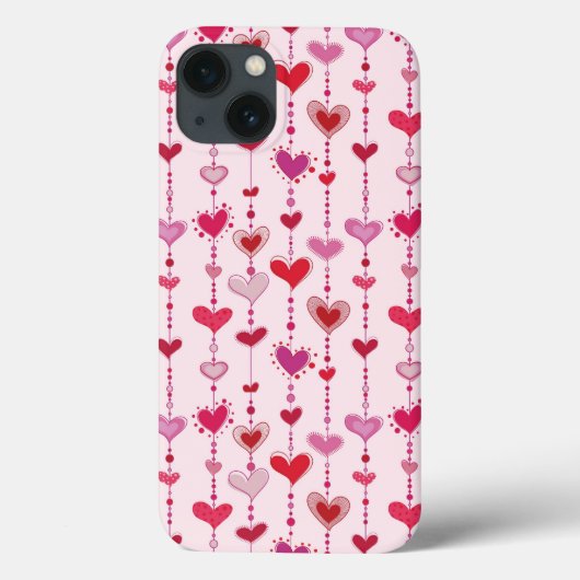 Coques Case-Mate iPhone Carrelage cardiaque (Verso)