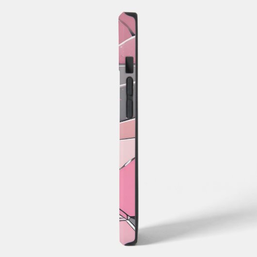 Coques Case-Mate iPhone Carrelage craqué Dusty Rose (Verso / Gauche)