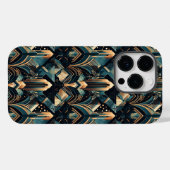 Coques Case-Mate iPhone carrelage de motif art déco mignon (Verso (horizontal))