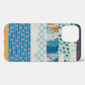 Coques Case-Mate iPhone Carrelage en Patchwork Carreaux Design Motif sans (Verso (horizontal))