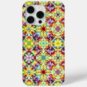 Coques Case-Mate iPhone Carrelage méditerranéen, Carreaux d'encre d'alcool (Verso)