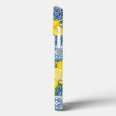 Coques Case-Mate iPhone Carrelage méditerranéen clair Sicilien Citrus Lemo (Verso / Gauche)