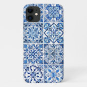 Coques Case-Mate iPhone Carrelage méditerranéen, Portugais, Azulejo, Majol (Dos)