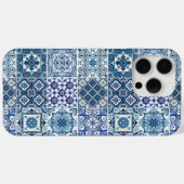 Coques Case-Mate iPhone Carrelage méditerranéen, Portugais, Azulejo, Majol (Verso (horizontal))